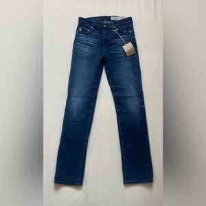 AG Jeans High-Rise Slim Strait Mari Blue Jeans Size 26